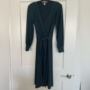 H&M Midi Wrap Dress